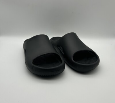 Crocs Mellow Recovery Slide Sandals Black Black Womens Size 11  Men’s Size 9 Crocs Unisex-Adult Mellow Recovery Slides Mens 9 Womens 11  main image 2