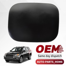 Black Fuel Door Gas Filler Lid Cover Cap For Toyota RAV4 2006-2012 77350-42070