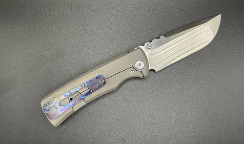 Chaves Messer Street Redencion Satin S35VN Titan ZirCuTi Inlay & Hardware - Bild 2 von 8