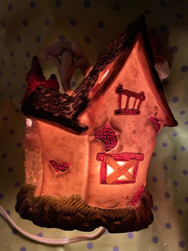 Spooky Hollow Halloween Lighted HAUNTED HOSPITAL 1997 NEW IN BOX - Picture 4 of 6
