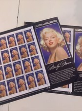 SCOTT #2967   Set Of 2 Sheets MARILYN  MONROE   32 CENT  SOUVENIR SHEET
