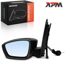 Au&szlig;enspiegel Manuell Asph&auml;risch Schwarz Links f&uuml;r VW UP! Skoda Citigo Seat Mii