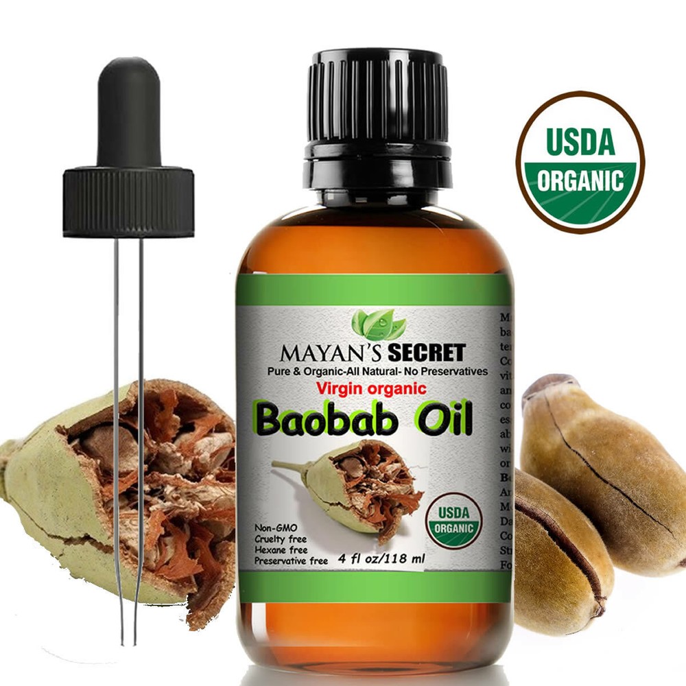 USDA Certified Organic Baobab Seed Essential Oil 100% Pure  FREE SHIPPING
