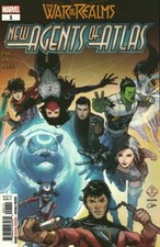 WAR OF REALMS NEW AGENTS OF ATLAS #1 1st Appearance Aero, Wave, Luna Snow 🔥NM+