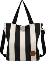 Damen Canvas Handtasche Schultertasche Casual Multifunktionale UmhäNgetaschen G