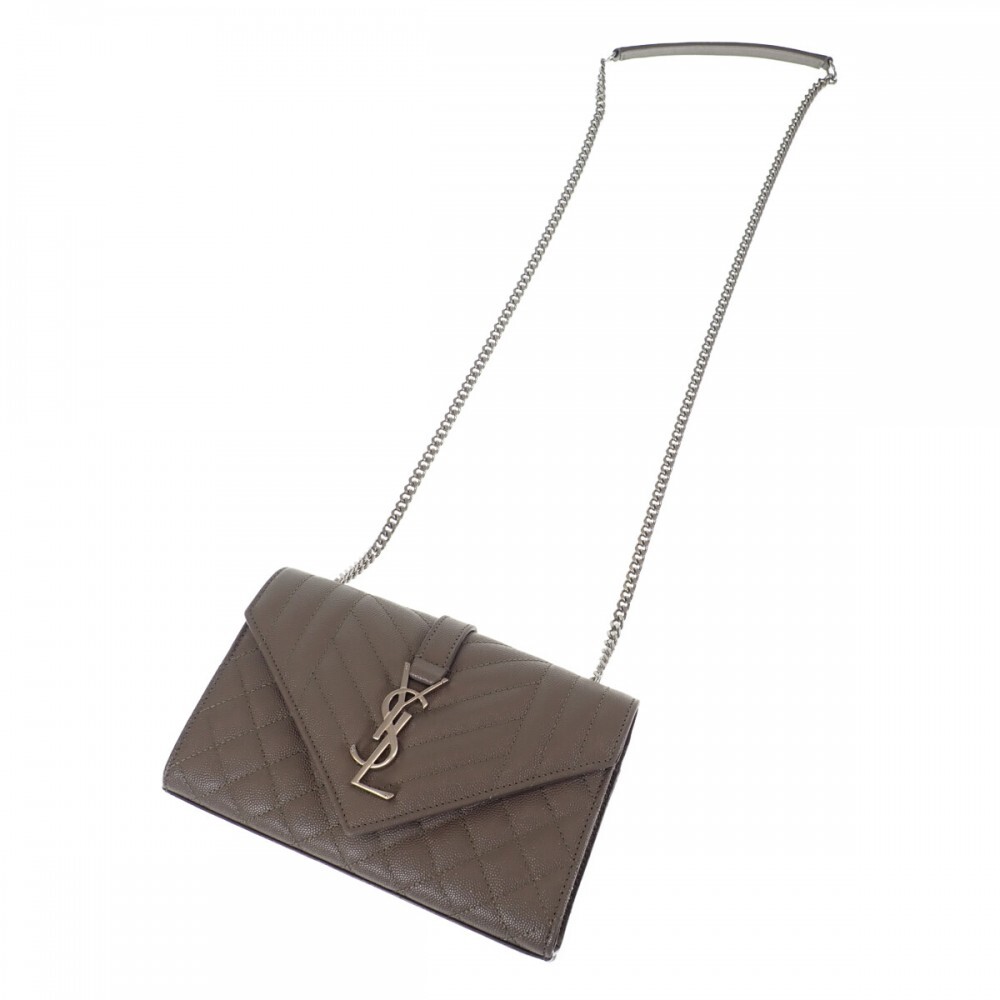 SAINT LAURENT 600195BOW961545 Borsa a tracolla grigio donna