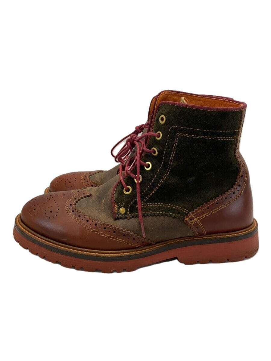 Danner Medallion Leather Brown Lace-Up Boots for Men Size US8 D0021  