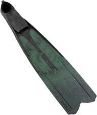 SEAC Shout Fins for Scuba Diving, Spearfishing and Freediving, Green, 9.5-10