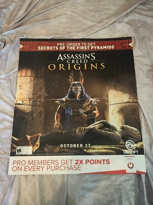 Assassin's Creed Origins Ubisoft Gamestop Pre-Order Video Game