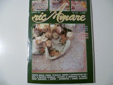 RIVISTA RICAMARE GENNAIO 2003 RICAMO UNCINETTO PUNTO CROCE  + INSERTI SCHEMI