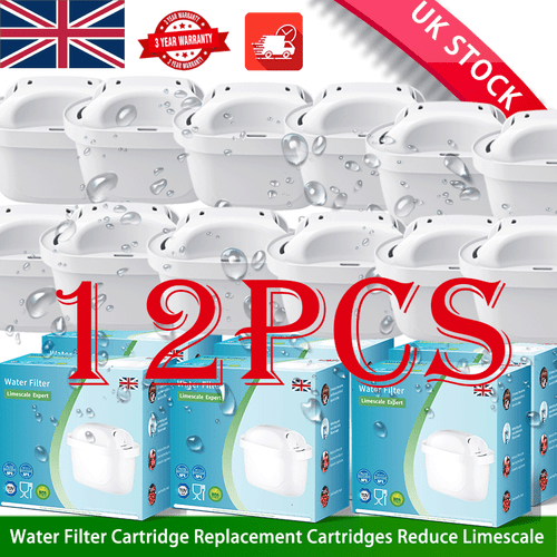 12X Universal Fits Brita Classic Water Filter Jug Cartridges