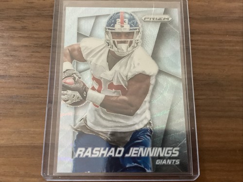2014 prizm hellblaue Welle Rashad Jennings Giants #/99