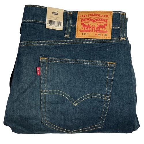 Levi's 514 デニムジーンズ W36 L32 Levi's 514 Jeans Mens Size W36 L32 Straight Fit Blue Denim | eBay