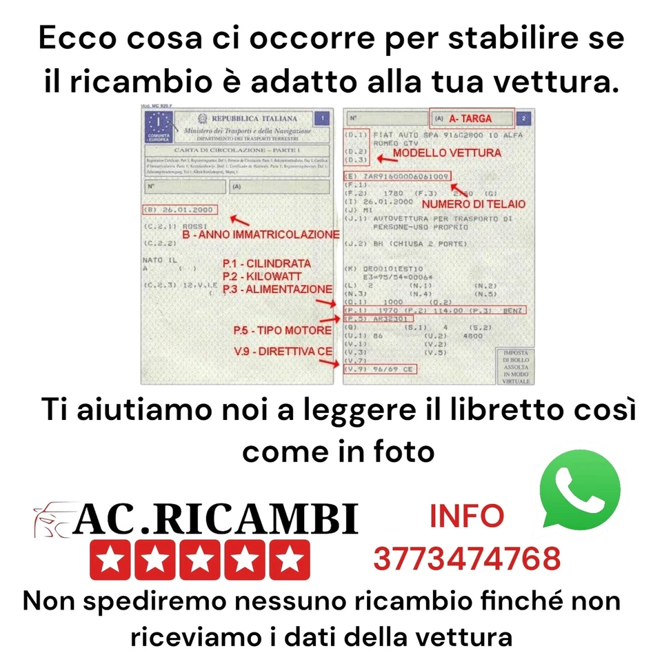 COPPIA Pinze Freni NUOVE Anteriori Dx+Sx Per Fiat Panda 141 Uno Y10 Fire - Immagine 4 di 4