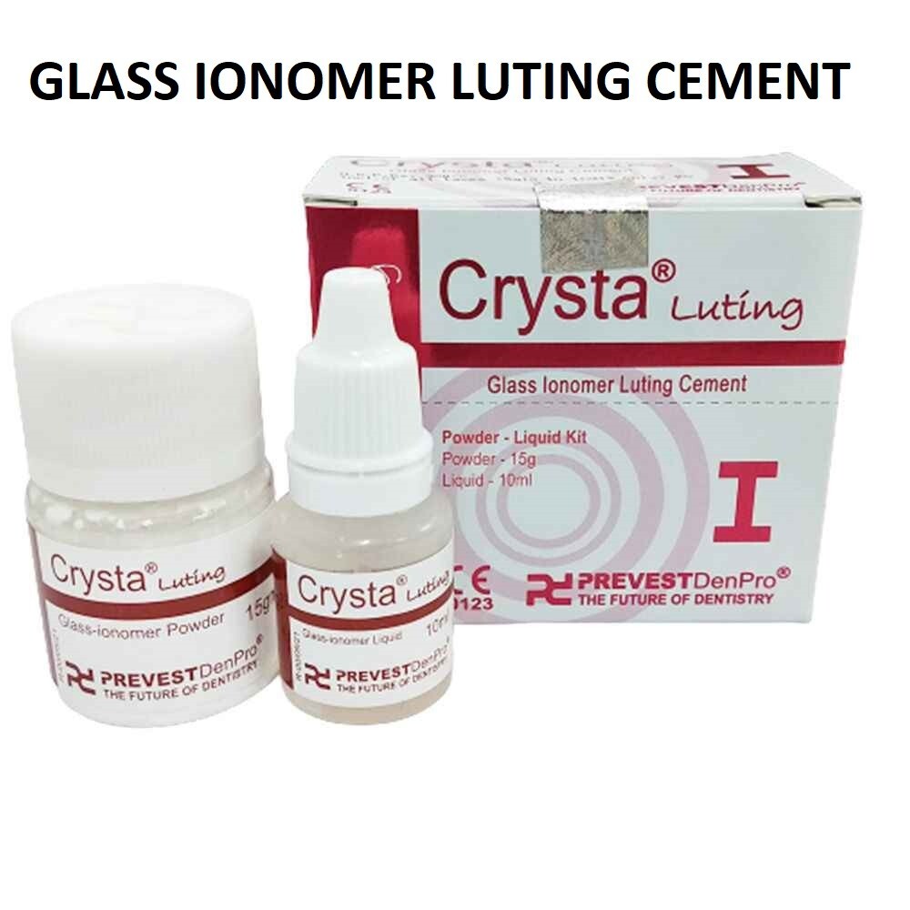 Keystone Zinc Phosphate Permanent Cement, Light Yellow, Standard Kit