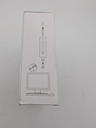Feabask EH07 Computer Headset Noise-Cancelling Microphone PC Laptop iPhone - Afbeelding 4 van 4