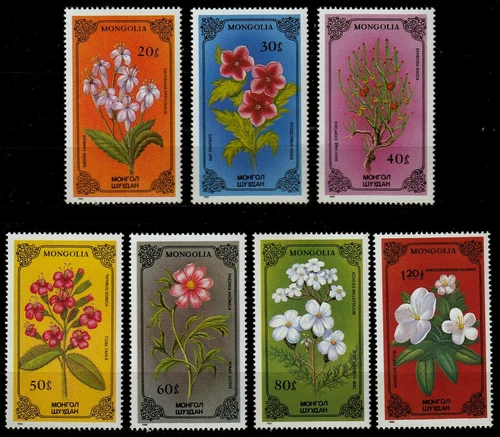 Mongolia 1784-90 **, Plants