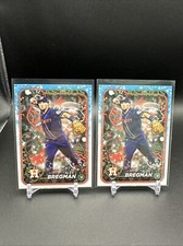 2024 Topps Holiday Baseball #H49 - Alex Bregman - Houston Astros Lot Of 2 Cards