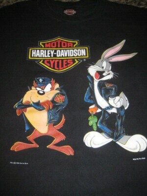 harley davidson bugs bunny shirt