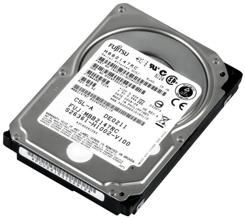 Hard Drive Fujitsu S26361-H1002-V100 MBB2147RC 146GB 10000U/Min 16MB SAS 2.5 " - 第 1/3 張圖片