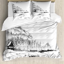 Image of Nature Duvet Cover Pine Forest Countryside