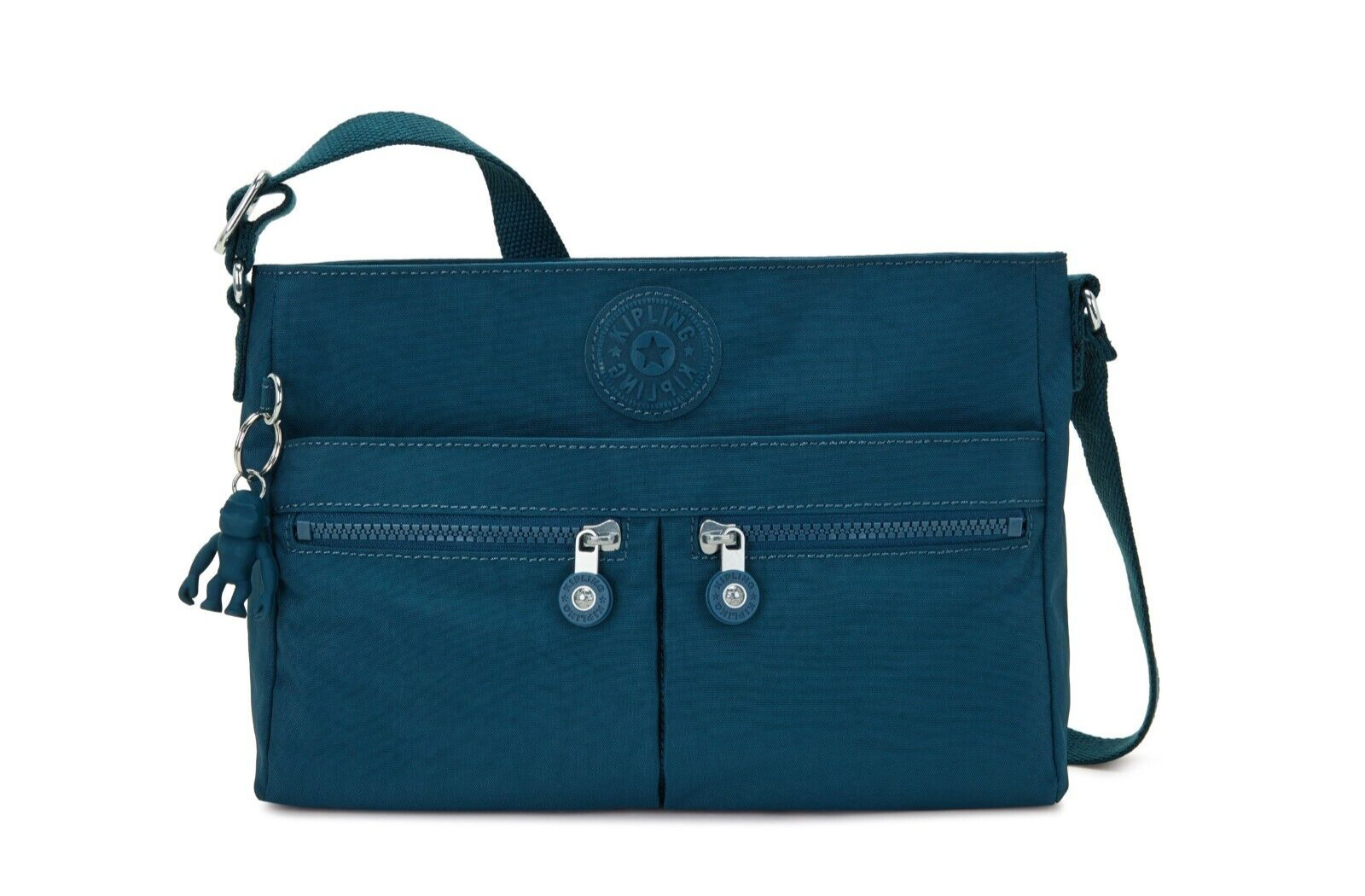 Kipling NEW ANGIE Small crossbody shoulder bag - Cosmic Emerald RRP £83