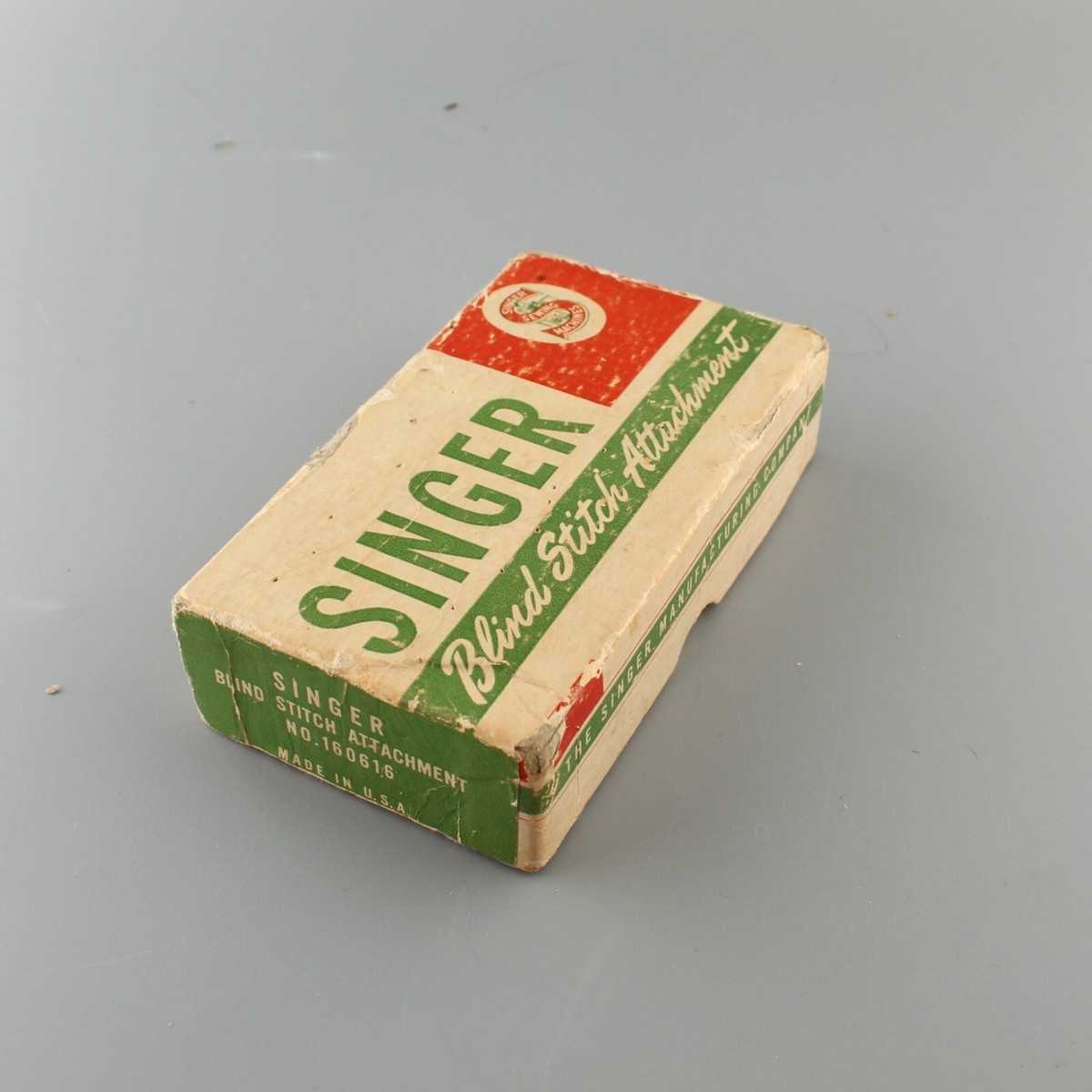 Vintage Singer Blind Stitch Attachment 160616 with Original Box