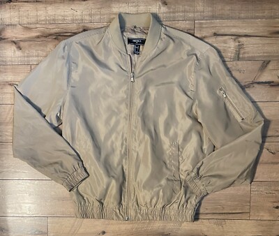 Forever 21 Mens Lightweight Jacket Windbreaker Rain Coat Large - Main Image