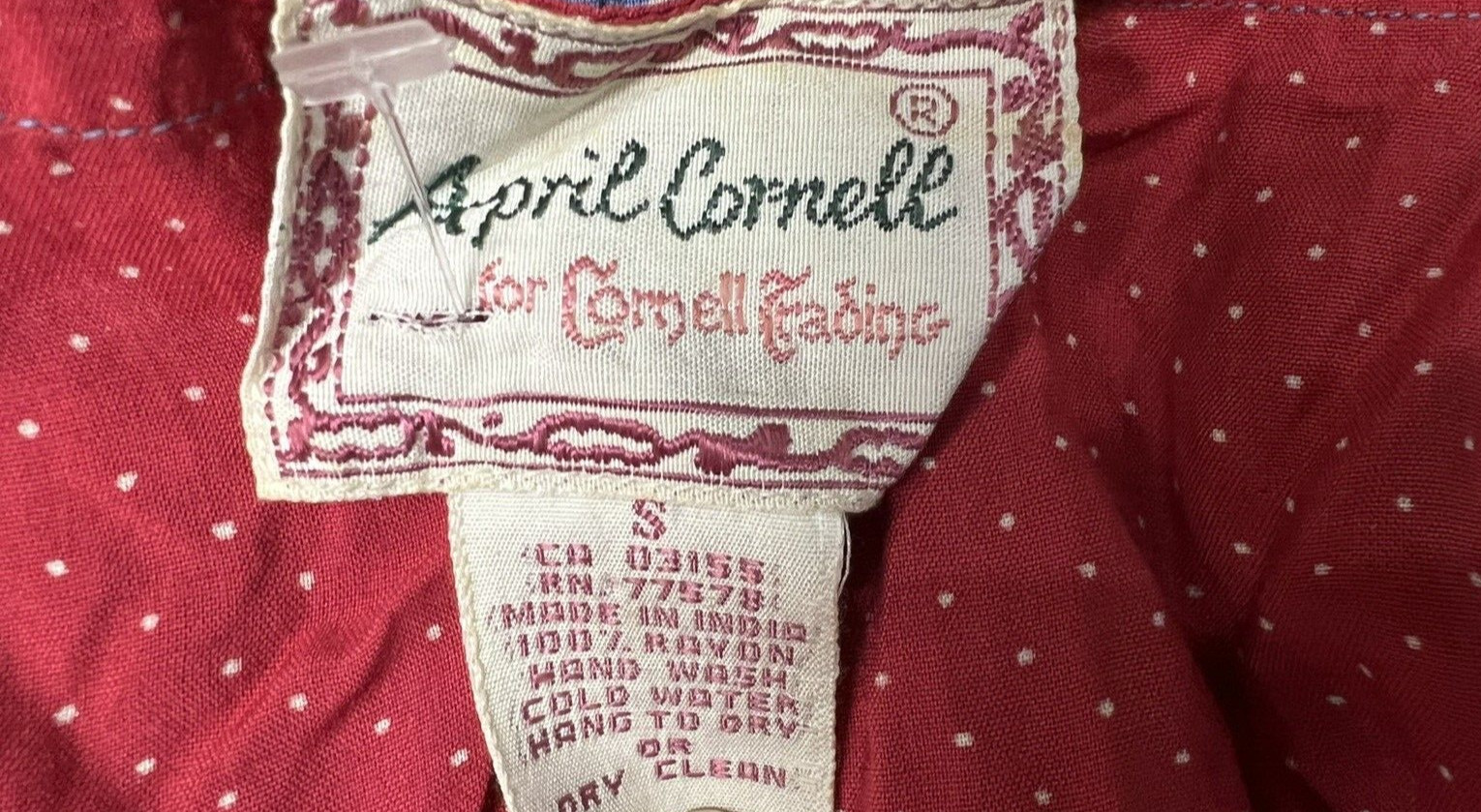 April Cornell for Cornell Trading Patchwork Midi … - image 3