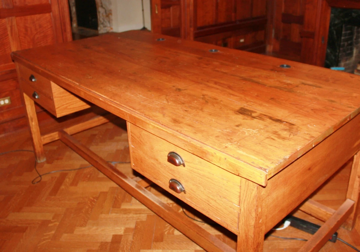 Ebay pine sale desk