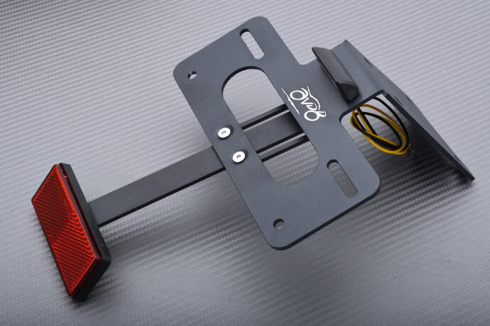 Support de Plaque pour KAWASAKI ZX6R Épurer Arrière Moto Balade Week-end