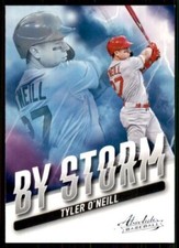 2022 Panini Absolute By Storm Tyler O'Neill St. Louis Cardinals #BYS-7 Insert