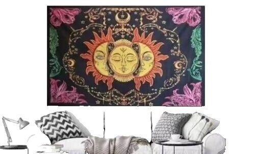 Vintage Tapestry,Indian Tapestry Pictorial Tapestry Home Decor
