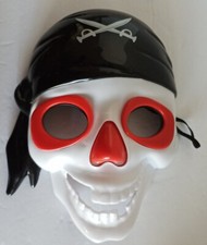 Pirate Light-Up Halloween Mask Kids Adults Halloween Custome Play