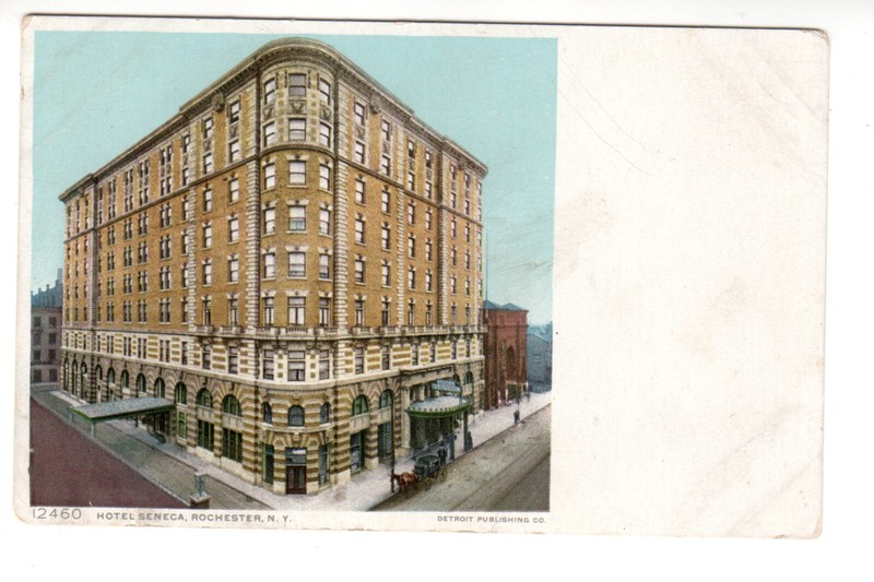 Postcard: Hotel Seneca, Rochester, New York