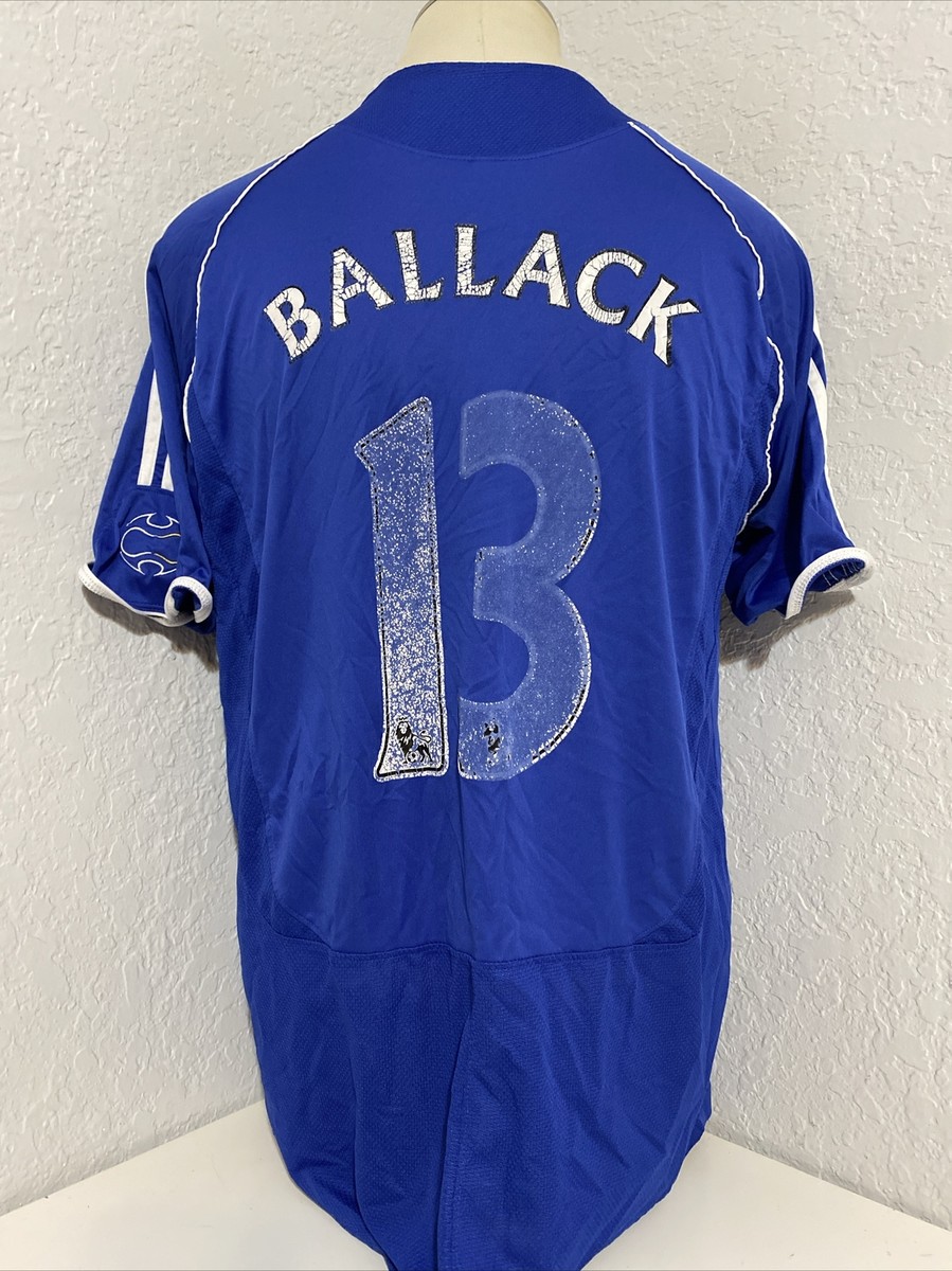チェルシー Ballack バラック 13 シャツ adidas Adidas Chelsea Premier League #13 Michael Ballack Blue