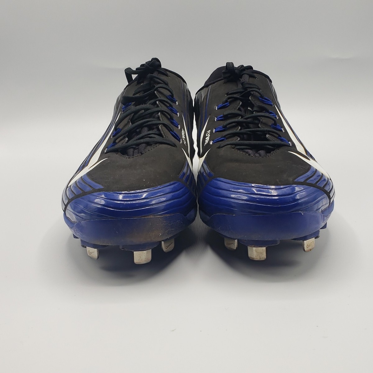 NIKE Vapor Baseball Cleats Mens 13 Flywire Lunarlon Blue
