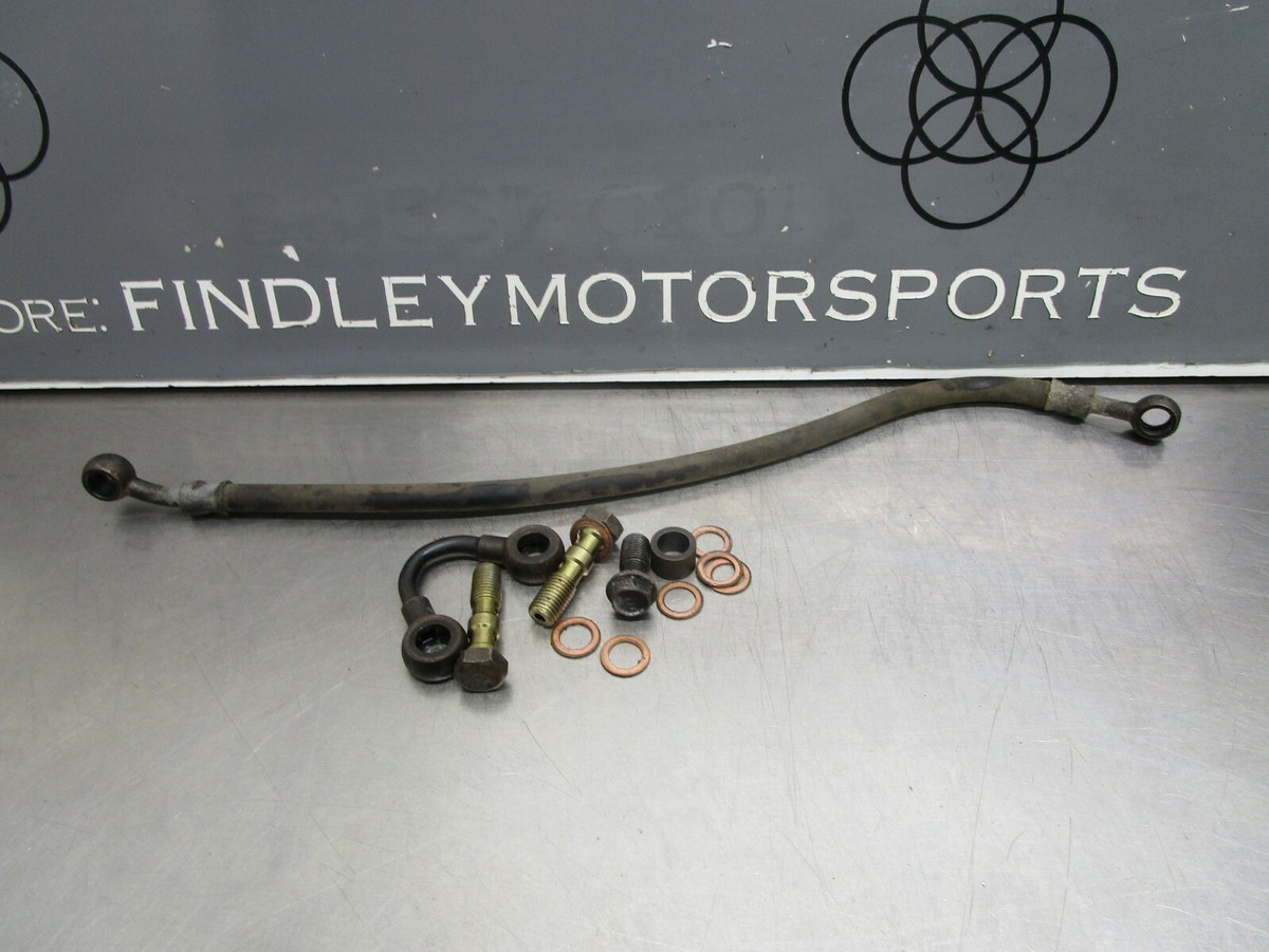 1990 Kawasaki Ninja ZX6 ZX600D Cylinder Head Oil Lines | eBay