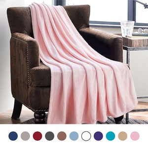 Bedsure-Luxury-Fleece-Blanket-Flannel-Pink-Throw-Lightweight-Soft-Couch-Blanket