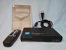 Vintage Digital Stream DTV Converter Box with Remote control and Manual Untested