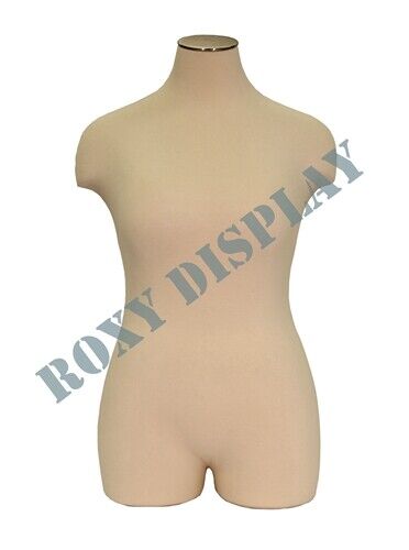 Maniquí Maniquí Mujer Talla Grande Maniquí Body Vestido Forma #JF-FF2WPL+BS-WB02T - Imagen 2 de 4