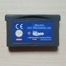 Thumbnail of ebay&reg; auction 124855241736 | GBA Spiel 2 in 1 Die Monster AG + Findet Nemo Nintendo GameBoy Advance Modul