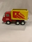 Vintage Tonka Mini Delivery Box Truck 1970’s 5” Long Red Yellow