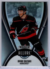 2025-26 Upper Deck Allure Ryan Suzuki Black Rainbow Rookie Card # 143. rookie card picture