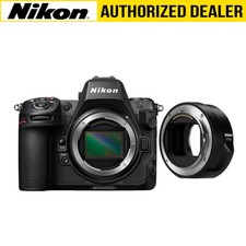 Nikon Z8 Mirrorless Camera with FTZ II Adapter Kit