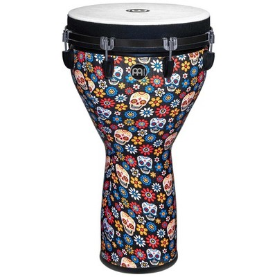 Meinl Percussion JD14DA 14'' Jumbo Djembe, Day Of The Dead