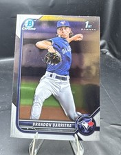 2022 Bowman Draft Chrome Brandon Barriera #BDC-21 Toronto Blue Jays 