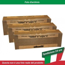 Olivetti D-copia 15, 20 Copier Toner Black Pack Of 3