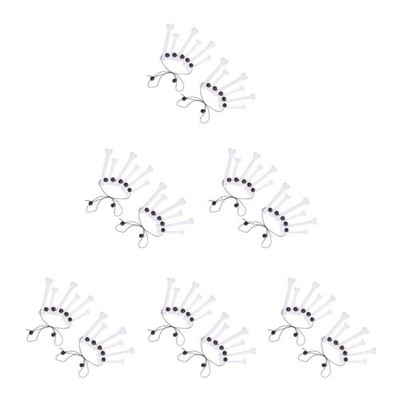 6 Count Halskette Für Halloween Dekoration Knochen Halskleiere Kostümkette