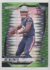 2024 Panini Prizm Rookies Neon Green Pulsar Prizm Joe Milton III #354 Rookie RC
